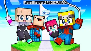 FAMILIA de SPIDER-MAN en un CHUCK 🕷🕸 | Michi Miau con Bebe Noob, Noobsi y Nani