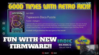 Evercade VS - New Games and Firmware! - Fun For Five! Good Times With Retro Rich Ep. 193