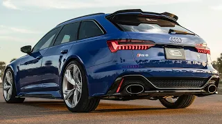 2021 AUDI RS6 AVANT TRIBUTE EDITION (1of25) 722HP MTM - NOGARO BLUE - Stunning spec & awesome sound