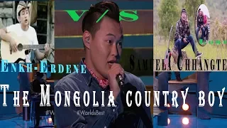 Worldbest Talentshow Enkh-Erdene v/s Samuel (Lushai)(your man/ Rinawmin)