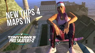 Special: New THPS 4 Maps (mod) in Tony Hawk's Pro Skater 1+2