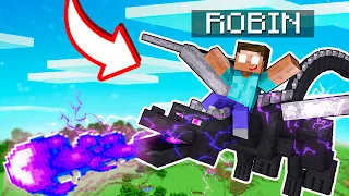 VIDA DE HEROBRINE POR 1 DIA NO MINECRAFT!! (VIREI O FANTASMA MAIS FORTE)