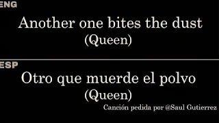 Another One Bites the Dust (Queen) — Lyrics/Letra en Español e Inglés