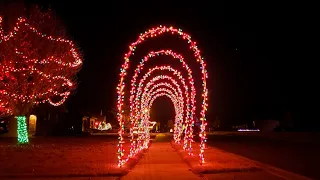 How to Make the Christmas Lights Tunnel Display