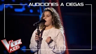 Claudia Saura canta 'Havana' | Audiciones a ciegas | La Voz Kids Antena 3 2019