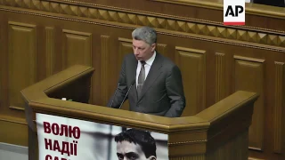 Ukraine cabinet to vote on resignation; protest