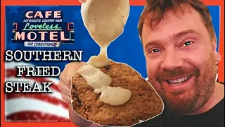 Scottish guy tries American Southern Fried Steak and Biscuits 🇺🇸🏴󠁧󠁢󠁳󠁣󠁴󠁿
