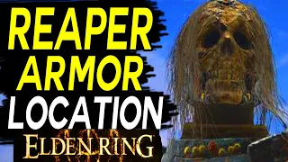 Elden Ring: REAPER ARMOR Royal Remains Set Location Dark Armor "Elden Ring Best Armor sets"