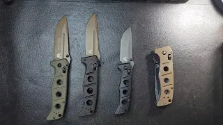 Benchmade Adamas New, Old and mini overview.