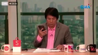 WILLIE REVILLAME NAGULAT NUNG MINURA NG ISANG CALLER #ViralVideo