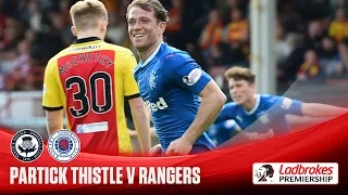 Rangers late show stuns Thistle in derby