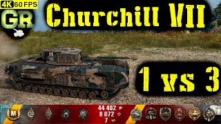 World of Tanks Churchill VII Replay - 8 Kills 2.1K DMG(Patch 1.4.0)