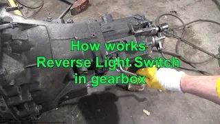 How works Reverse Light Switch in gearbox