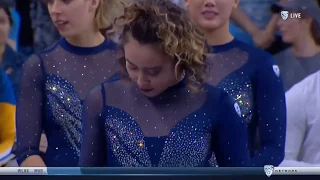 Katelyn Ohashi Floor UCLA vs Utah State 2019 10.000