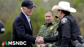 'It’s a good contrast to benefit Joe Biden': Dueling border visits