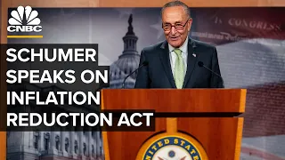 Schumer speaks on massive climate, tax bill after securing Democratic support — 8/5/22