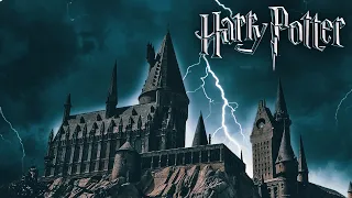 Hogwarts Thunderstorm ◈ Harry Potter inspired ASMR Ambience ◈ Heavy Rain & Thunder Relaxing Sounds