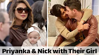 Priyanka Chopra and Nick Jonas Pictures From Childhood to Now ( with Their Girl )