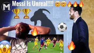 MESSI IS NOT HUMAN!! 😳😧🔥🔥| Lionel Messi - The GOAT - Official Movie Reaction!