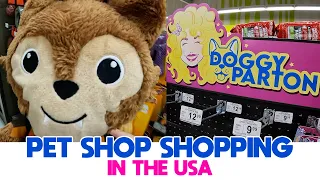 Pet Shop Shopping in the USA || First Time in Petco and PetSmart