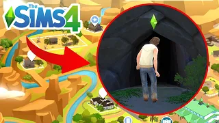 How To Find The Secret Cave (Horse Ranch Map Location) - The Sims 4