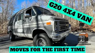 Chevy G20 4x4 Camper Van Ready for Test Drive "Gray Matter" - The Swim Shop 4x4 Vans