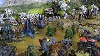 Apocalypse 40K Guest Battle Report Space Wolves vs Tau 10,000