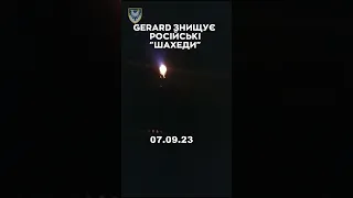 Зенітна установка Gepard збиває російські дрони-камікадзе на Одещині