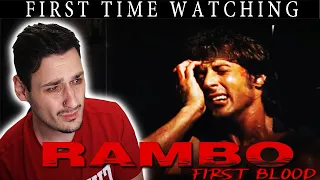 this film made my heart hurt... First time watching Rambo: First Blood (reaction)