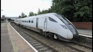First Test to North Wales Avanti West Coast 805001/003 at llandudno junction 500 subscribers video
