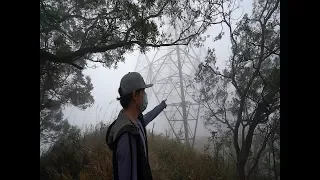 Foggy Scary Hike In The Sky