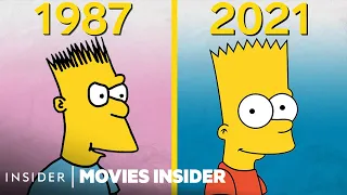 How 'The Simpsons' Animation Evolved Over 30 Years | Movies Insider