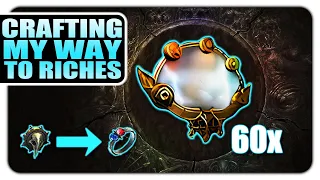 How I Made 60 Mirrors In Affliction League (From Crafting) - Path of Exile 3.23