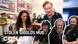 Conan Hunts Down His Assistant's Stolen "Gigolos" Mug REACTION!! | OFFICE BLOKES REACT!!