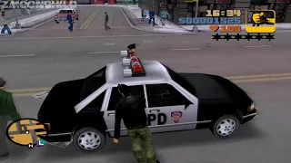 GTA III - How to get the Police Car at the beginning of the game