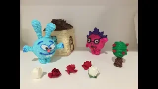 Делаем смешарика Кроша 3Д ручкой (3D pen). Обьемные рисунки 3D ручкой, смешарики, Крош. Часть 15