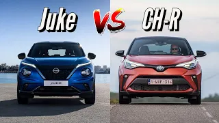 2023 Nissan Juke vs 2023 Toyota C-HR Visual Comparison | Juke or C-HR?! | Baby SUV Battles!