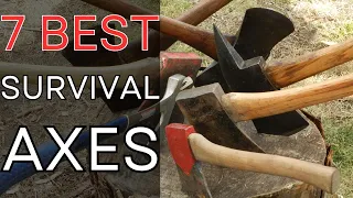 Top 7 BEST Survival Axes and Bushcraft Hatchets in 2024