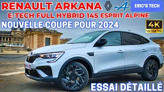 Essai détaillé du Renault Arkana 2024 E-Tech full hybrid