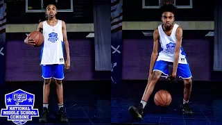 Shane Blakeney is a PROBLEM at the 2017 CP3 National Middle School Combine