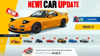 NEW CAR UPDATE! 🤯 V6.86.0 | Extreme Car Driving Simulator