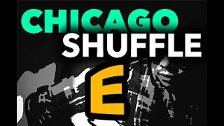 Blues Backing Track - Ice B. - Chicago Shuffle in E (harmonica in A)