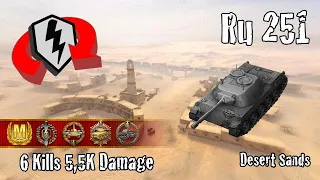 Spähpanzer Ru 251  |  6 Kills 5,5K Damage  |  WoT Blitz Replays