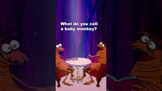 What do you call a baby monkey?