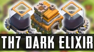 Clash Of Clans | "EPIC TOWN HALL 7 DARK ELIXIR FARMING BASE" | Best Defense Strategy!