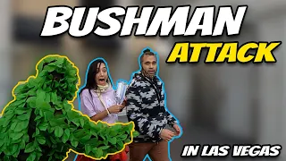 BUSHMAN SCARE PRANK IN LAS VEGAS!!!!!#621