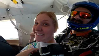 Ashley Dalton - Tandem Skydive at Skydive Indianapolis