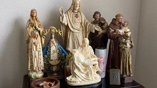 Creating A Catholic Altar Space in Your Home