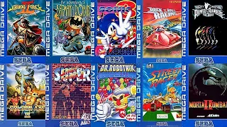 TOP 30 BEST SEGA MEGA DRIVE / GENESIS GAMES OF ALL TIME !