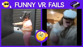 Funny VR Fails That Will Make You Laugh | Funny Videos Feel the VR Pain